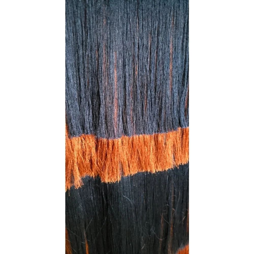 J.Crew Collection tiered fringe skirt